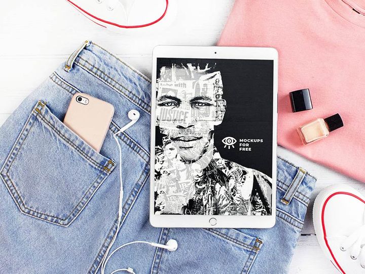 iPad Simple Mockup