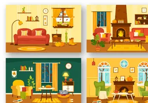 13 Autumn Home Decor Illustration
