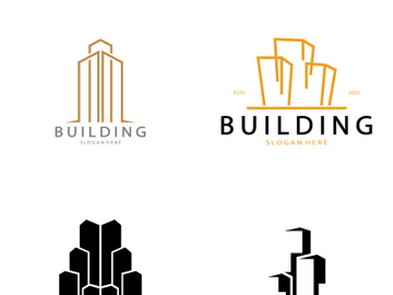 Building logo vector illustration design,Real Estate logo template, Logo symbol icon preview picture