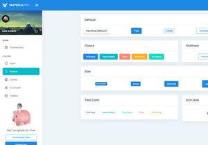 MaterialPro Free NuxtJs Admin Dashboard Template