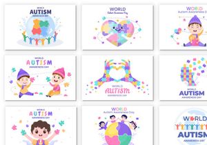 30 World Autism Awareness Day Illustration