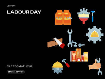 Labour Day Illustration preview picture