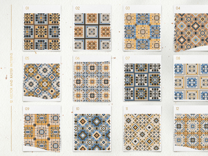 Decorative Abstract Patterns Pack 1