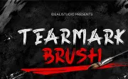 Tearmark Brush – Bold Grunge Brush Font