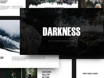 Darkness - Keynote template