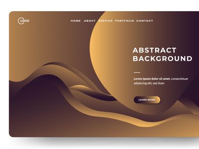 Minimalist Abstract Liquid Background