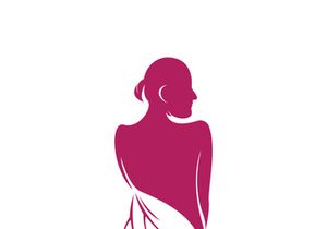 Beauty Lactating Mom Baby logo illustration