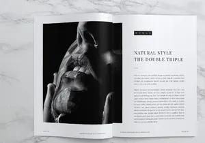 HUMAN Minimalist Lookbook Magazines