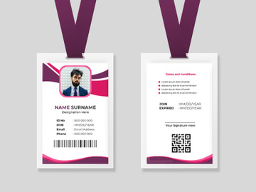 Corporate ID Card Template Ver-13 preview picture