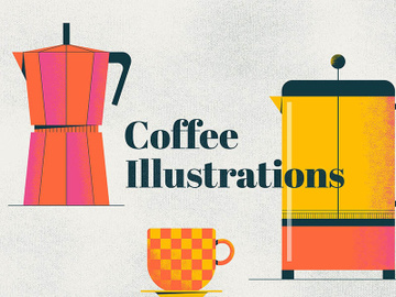 Coffee Outline Illustration Pack preview picture
