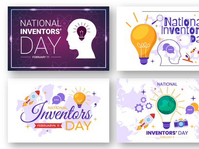 13 National Inventors Day Illustration