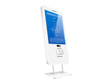 Digital food counter with sensor display realistic vector illustration preview picture