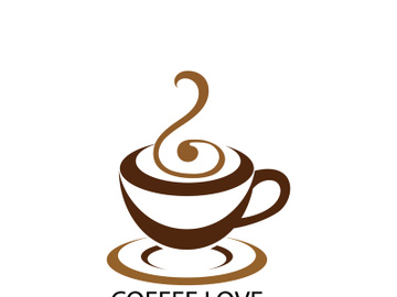 Coffee logo  icon vector illustration template preview picture