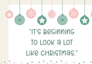 Sweet Winter - Cute Monoline Display