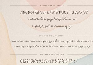Morphadore - Longtail Script
