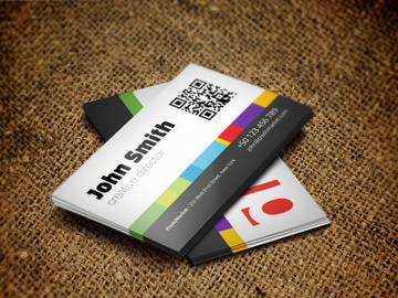 Colorful Business Card Template preview picture