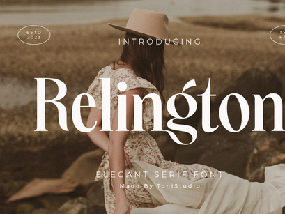 Relington-Elegant Serif Font