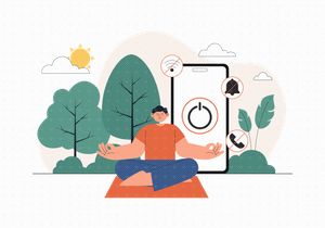 13 Digital Detox Illustration