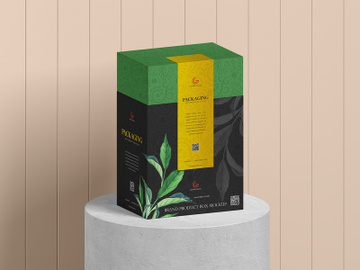 Free Product Packaging Box Mockup preview picture