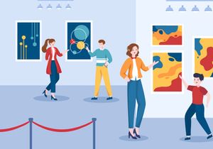 15 Art Gallery Museum Illustration