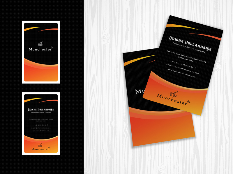 Abstract Business Card-Vertical-02
