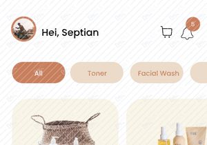 Skincare Shop Mobile App