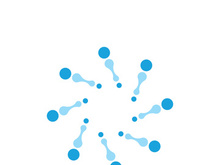 Molecule symbol logo template vector illustration design