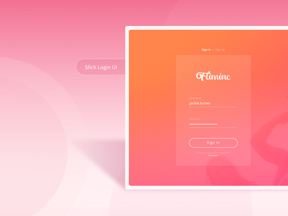 Fliminc - Admin Dashboard UI 
