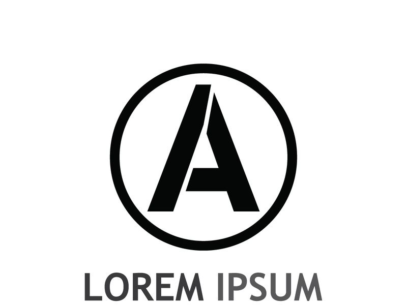 modern and creative initial letter A logo.
