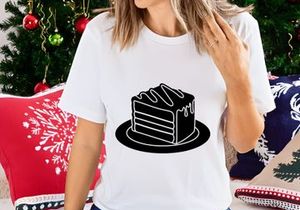 Slice of chocolate cake with icing