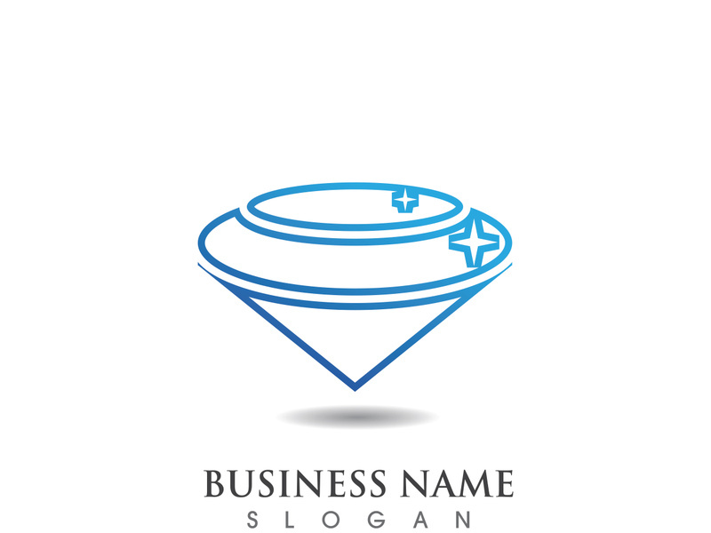 Diamond Logo Template vector icon illustration design