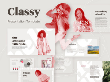 Classy Presentation Template (Free PPTX Sample) preview picture