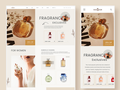 Perfume Web App