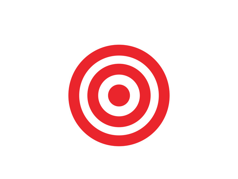 Focus icon illustration design template