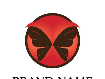 Butterfly logo design preview picture