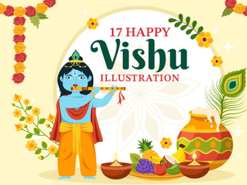 17 Happy Vishu Festival Illustration preview picture