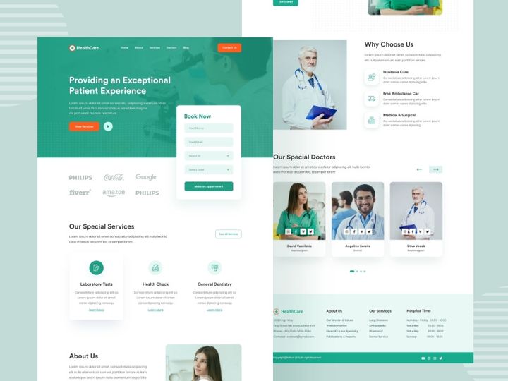 Healthcare Landing Page