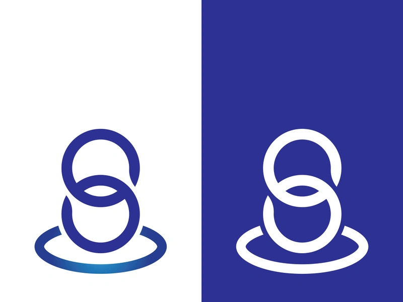 Business corporate S letter logo design vector