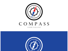 compass icon isolated on background.modern flat compass pictogram,business,marketing,internet concept.trendy simple vector symbol for websitedesign or button to mobile app.logo illustration.