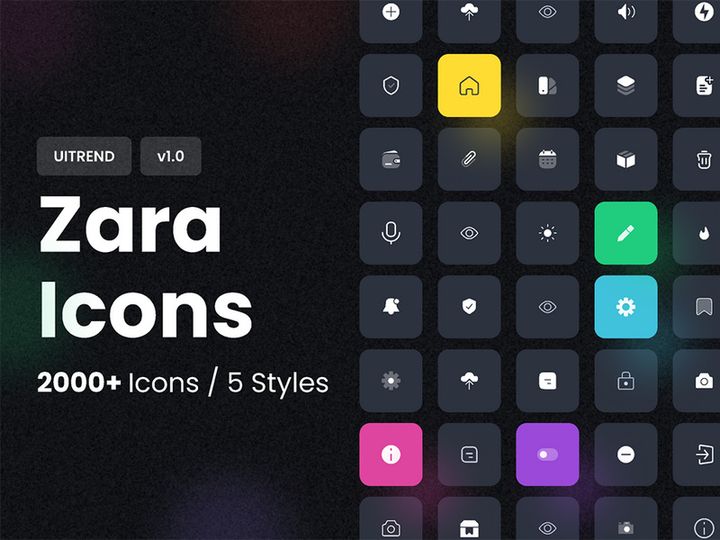 Zara 2000+ Icons Pack