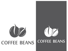 Premium coffee bean logo design.
