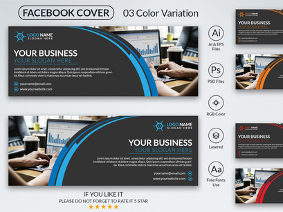 Creative Facebook Cover Design Template