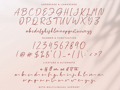 Aliya Ramsey - Handwritten Font