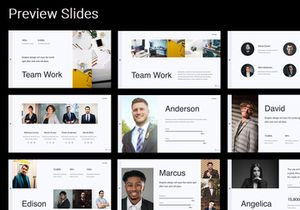 The Fiber - Creative & Minimal Template(Keynote)