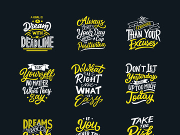 typography quotes bundle for tshirt preview picture