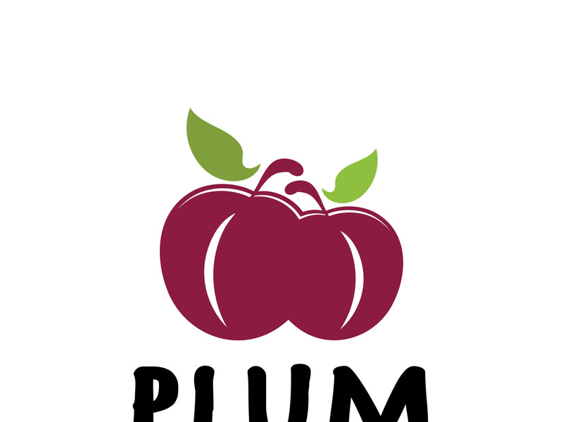 plum; logo; fruit; vector; leaf; illustration; food; icon; sweet; vegetarian; isolated; summer; healthy; nature; organic; green; vitamin; fresh; symbol; design; ripe; diet; apple; juicy; dessert; agriculture; autumn; background; cherry; peach; garden; natural; sign; delicious; plant; apricot; cartoon; set; art; freshness; flat; nutrition; orange; leaves; harvest; abstract; collection; fruits; health; berry