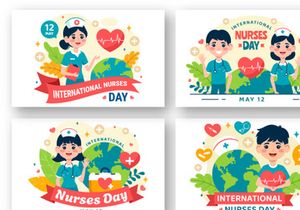12 International Nurses Day Illustration