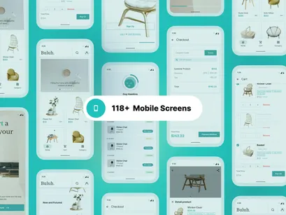 Buluh - Furniture Shop Mobile App UI Kit