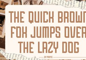 Sublimation - Condensed Vintage Font