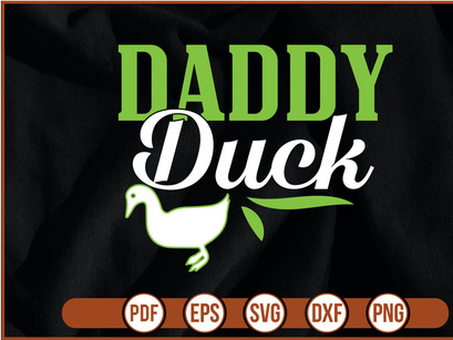 daddy duck t shirt Design